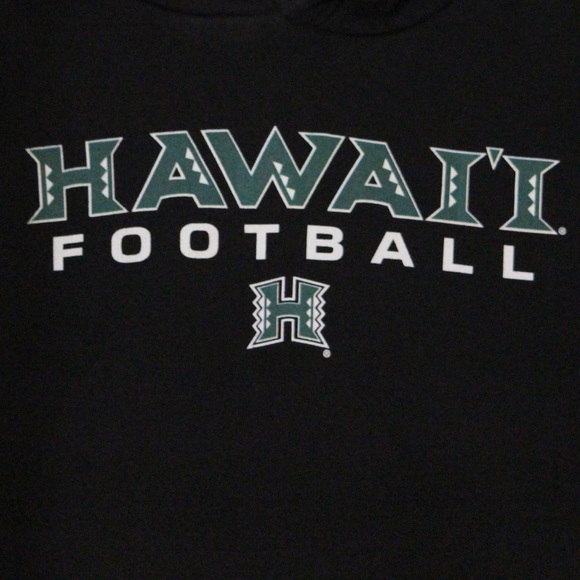 University of Hawaii Football Hoodie - Picture 2 of 4